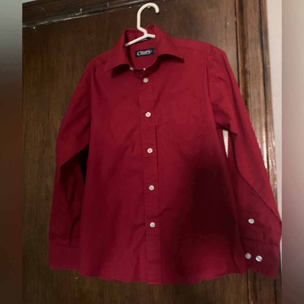 Boys Chaps long sleeve shirt Size 8